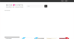 Desktop Screenshot of missvinyl.com
